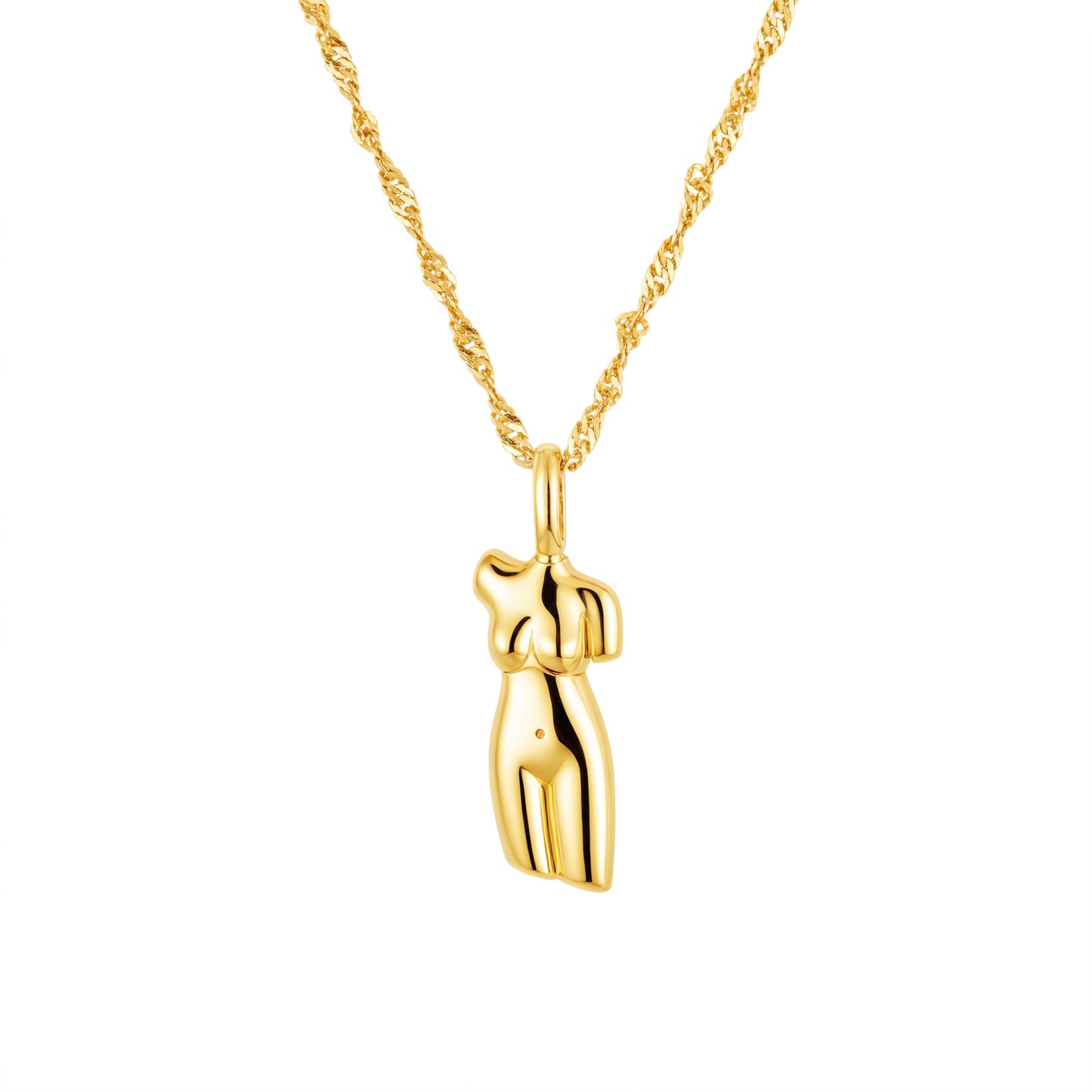 Body positivity necklace