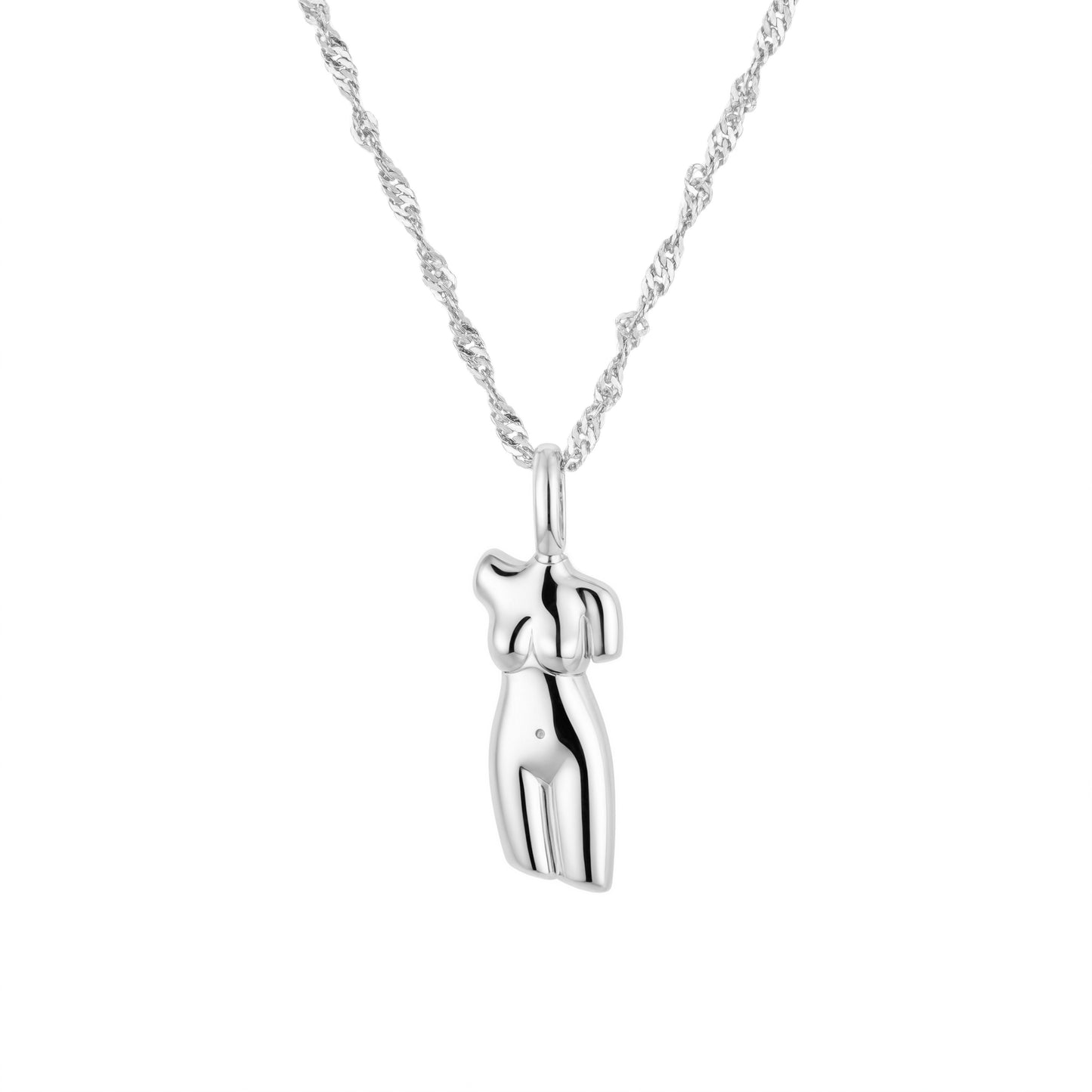 Body positivity necklace