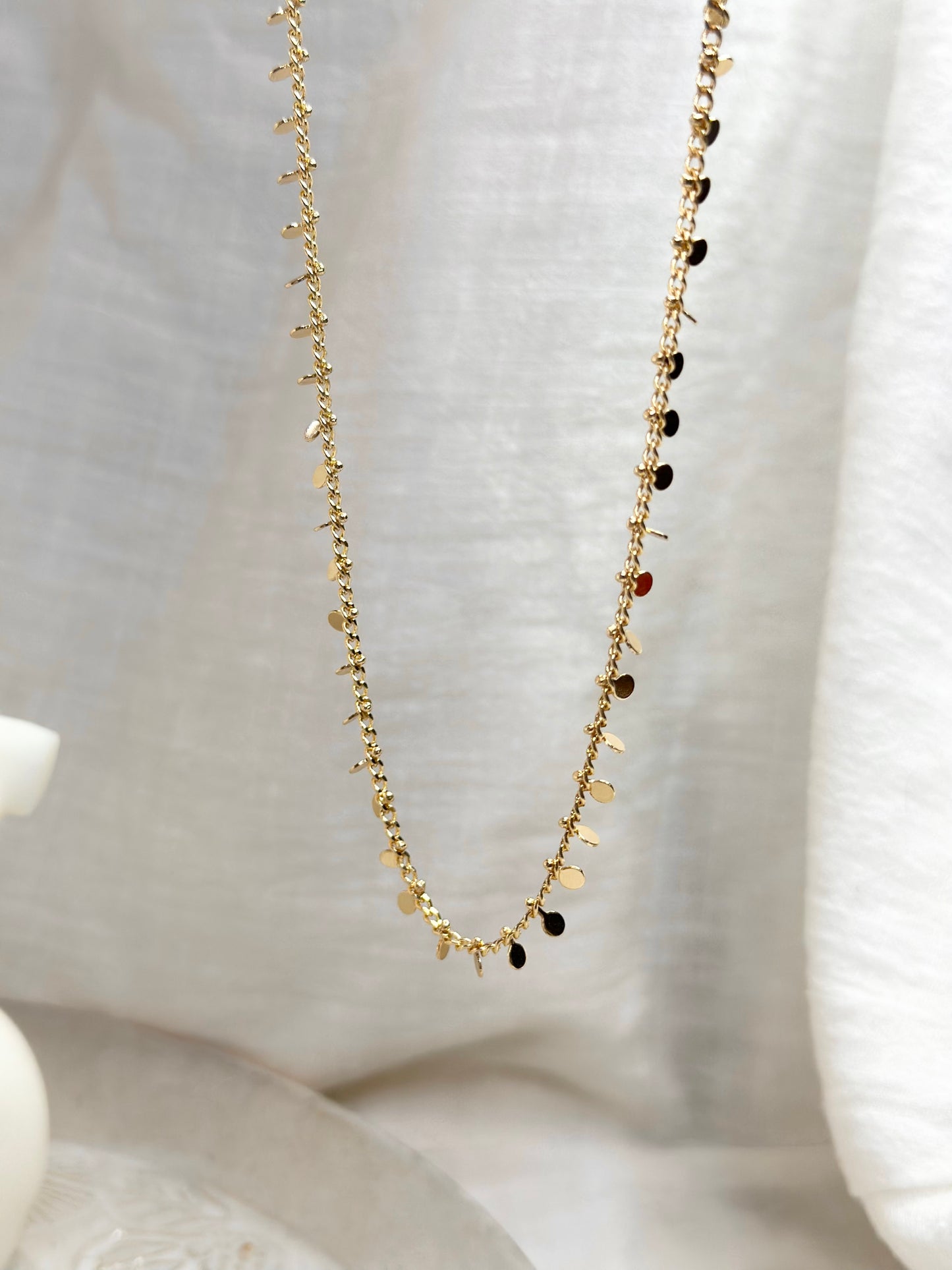 Coin Charm Necklace