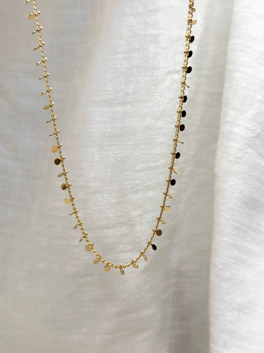 Coin Charm Necklace