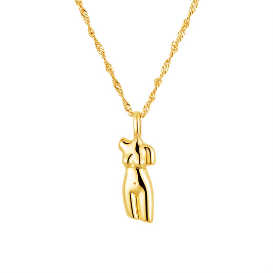 Body positivity necklace